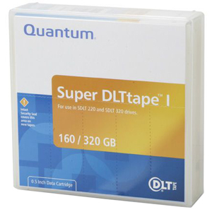 Quantum Super DLTtape I Barcode Prelabeled Cartridge