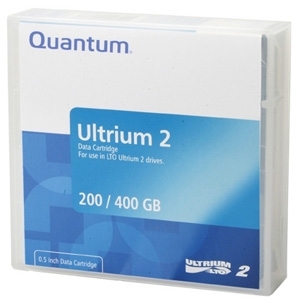 Quantum LTO Ultrium 2 Prelabeled Tape Cartridge