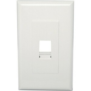 Channel Vision 1 Socket Oversized Faceplate