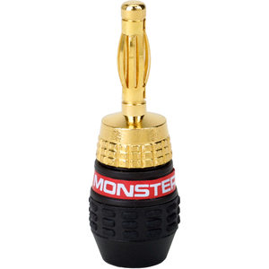 Monster Cable QL GMT-B QuickLock Gold Banana Connector