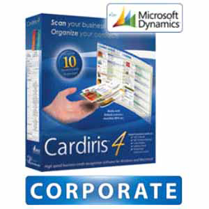 I.R.I.S Cardiris v.4.0 Corporate for Microsoft Dynamics CRM - 1 User