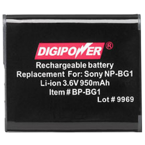 Mizco Digipower BP-BG1 Lithium Ion Digital Camera Battery