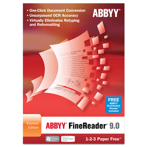 Abbyy FineReader v.9.0 Express - 1 Computer