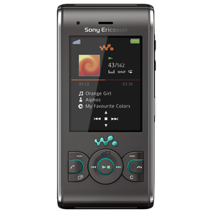 Sony Ericsson Walkman W595 Cellular Phone - Slide - Gray