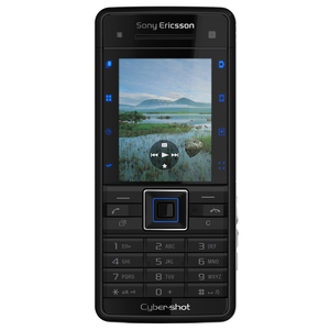 Sony Ericsson Cyber-shot C902 Cellular Phone - Bar - Black