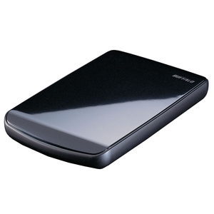 Buffalo MiniStationLite HD-PEU2 320 GB External Hard Drive - Crystal Black