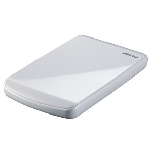Buffalo MiniStationLite HD-PEU2 250 GB External Hard Drive - Pearl White