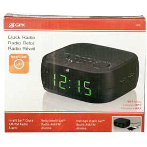 GPX C209B Clock Radio