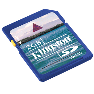 Kingston 2GB Secure Digital (SD) Card