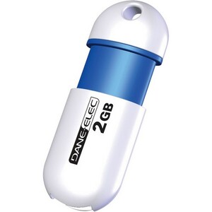 Dane-Elec 2GB Capless USB 2.0 Flash Drive