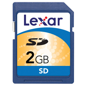 Lexar Media 2GB Secure Digital (SD) Card - 60x