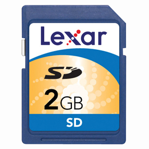 Lexar Media 2GB Platinum II Secure Digital (SD) Card