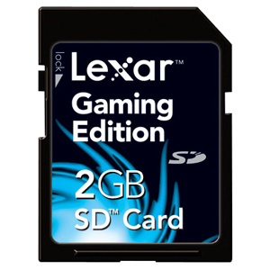 Lexar Media 2GB Gaming Secure Digital (SD) Card