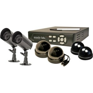 Security Labs SLM429 4-Channel Video Surveillance System