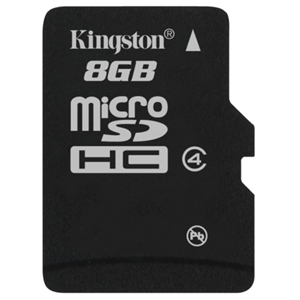 Kingston 8GB Micro Secure Digital High Capacity (SDHC) Card