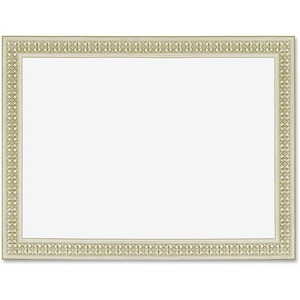 Cardboard Picture Frames with Foil Border (25 Pack)