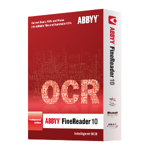 Abbyy FineReader v.10.0 Professional Edition - 1 User