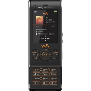 Sony Ericsson Walkman W595a Cellular Phone - Slide - Black