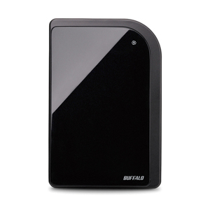 Buffalo MiniStation Metro 750 GB External Hard Drive - Crystal Black