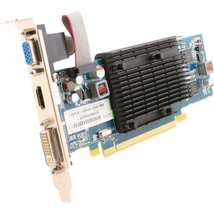 Sapphire 100292L Radeon 5450 Graphics Card - 600 MHz Core - 1 GB DDR2 SDRAM - PCI Express 2.1 x16