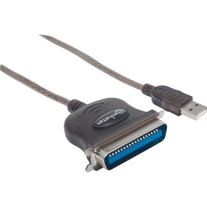 Manhattan 317474 Serial/Parallel Data Transfer Cable - 0.07