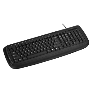 Kensington Pro Fit K64408US Keyboard - Wired - Black