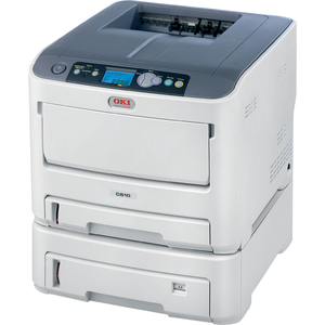 Oki C610DTN LED Printer - Color - Plain Paper Print - Desktop