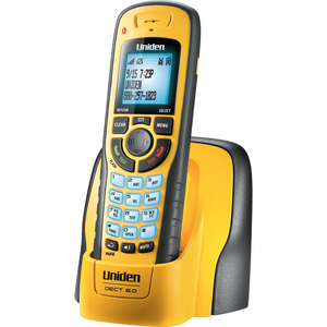 Uniden WXI3077 Standard Phone - 1.90 GHz - DECT - Yellow