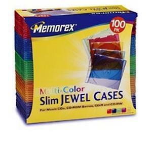Memorex Slim Jewel CD Cases