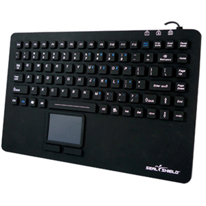 Seal Shield Seal Touch S87P Keyboard - Wired - Black