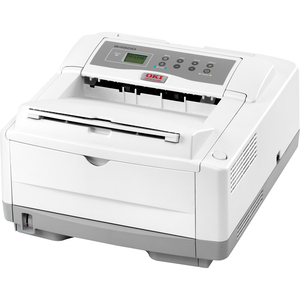 Oki B4600N LED Printer - Monochrome - Plain Paper Print - Desktop