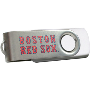 Centon DataStick Swivel MLB Boston Red Sox 1 GB Flash Drive - White