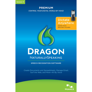 Nuance Dragon NaturallySpeaking v.11.0 Premium With Headset - 5 User