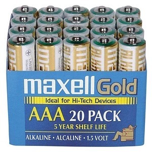 Maxell AAA Alkaline General Purpose Battery