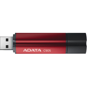 Adata C905 16 GB Flash Drive - Red