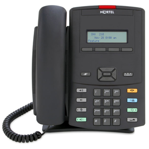 Nortel 1210 IP Phone - Desktop, Wall-mountable