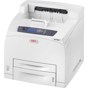 Oki B720N LED Printer - Monochrome - Plain Paper Print - Desktop