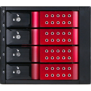iStarUSA BPN-DE340SS Storage Bay Adapter - Internal - Red