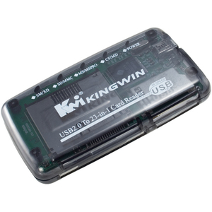 Kingwin KWCR-506 23-in-1 USB 2.0 Flash Card Reader/Writer