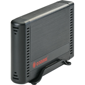 Coolmax HD-381BK-U3 Storage Enclosure - External - Black