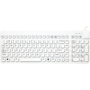 Man & Machine Really Cool RCLP/BKL/G1 Keyboard - Wired - White