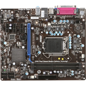 MSI H61M-P21 (B3) Desktop Motherboard - Intel - Socket H2 LGA-1155