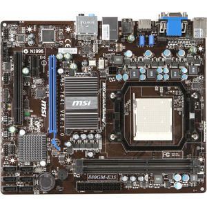 MSI 880GM-E35 Desktop Motherboard - AMD - Socket H2 LGA-1155