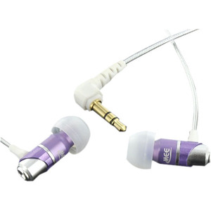 MEElectronics M21 Earphone - Stereo - Lavender - Mini-phone