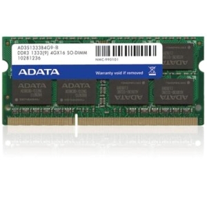 Adata AD3S1333C4G9-R RAM Module - 4 GB - DDR3 SDRAM