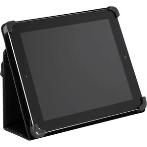 BLACK LEATHER COVER FOR IPAD2 
