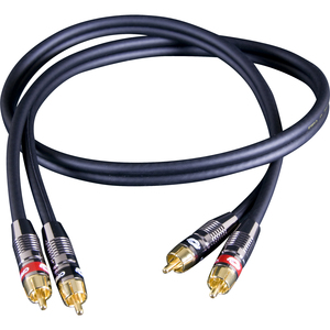 RCA Stereo Audio Interface Cable, 1.5 ft