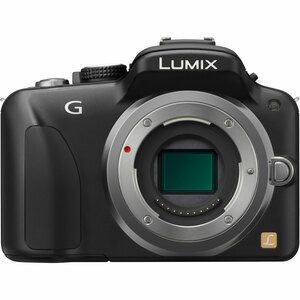 LUMIX G3K BLK BODY ONLY 16.3MP 3IN LCD 2X DIG ZOOM 1080P HD VIDEO