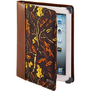 Maroo Rakou II Carrying Case for iPad - Brown, Orange