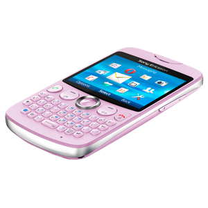 Sony Ericsson txt Cellular Phone - Wi-Fi - 2.75G - Bar - Pink